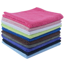 Sinland 12PC/lot 12“x12" Absorbent Fast Drying Microfiber Towel Dish Cloth Car Cleaning Cloth Wiping Rags Towel NEW 2018